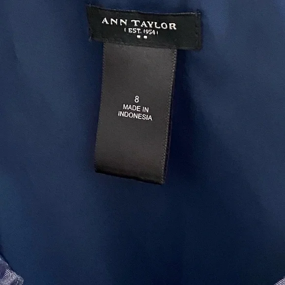 Ann Taylor, 100% Cotton, Size 8 - Picture 2 of 5